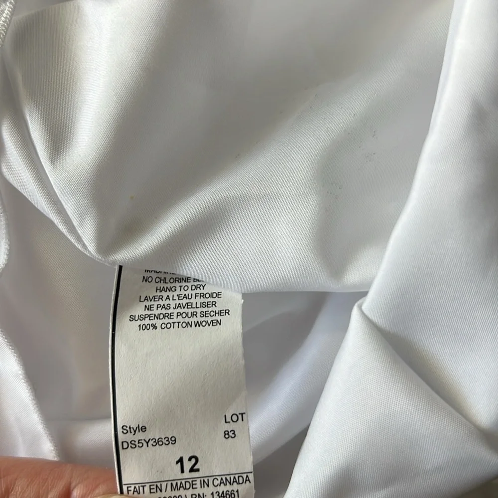 Imagine NWT girls size 12 lined skirt top set